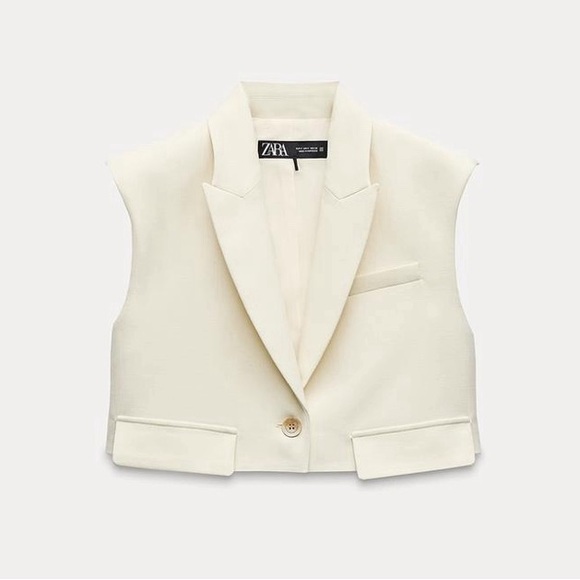 Crop blazer - Picture 2 of 2